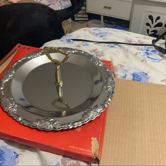 This candy tray was never used it is 49 years old - Picture 3 of 6